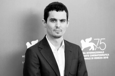 Damien Chazelle, 29 Ağustos 2018 'de Venedik, İtalya' da düzenlenen 75. Venedik Film Festivali sırasında 