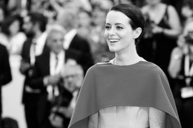 Claire Foy, 29 Ağustos 2018 'de Venedik, İtalya' da düzenlenen 75. Venedik Film Festivali sırasında 