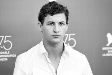 Tye Sheridan, 30 Ağustos 2018 'de Venedik Film Festivali sırasında İtalya' nın Venedik kentinde düzenlenen 