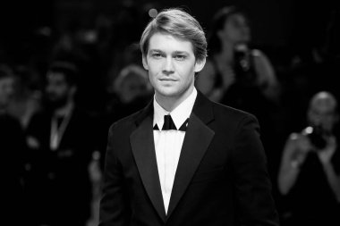 30 Ağustos 2018 'de Venice, İtalya' da düzenlenen 75. Venedik Film Festivali sırasında Joe Alwyn 