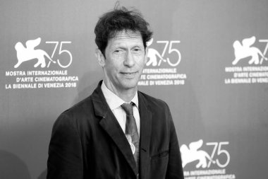 VENICE, İtalya - 31 Ağustos: Tim Blake Nelson, 31 Ağustos 2018 'de Venedik, İtalya' da düzenlenen 75. Venedik Film Festivali sırasında Buster Scruggs 'un Şarkısı' na katıldı..