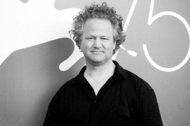 Venedik, İtalya - 4 Eylül 2018 tarihinde Venedik, İtalya 'da düzenlenen 75. Venedik Film Festivali sırasında Florian Henckel von Donnersmarc' Werk Ohne Autor 'filminin fotoğraf çağrısına katıldı..