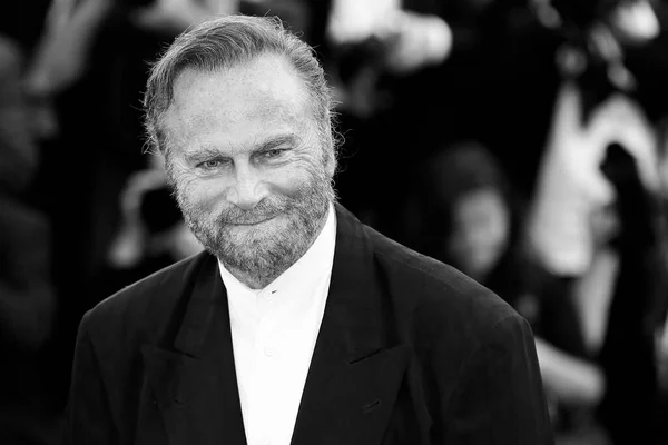 Venice Włochy Sierpnia Franco Nero Bierze Udział Premierze Filmu Pierwszy — Zdjęcie stockowe