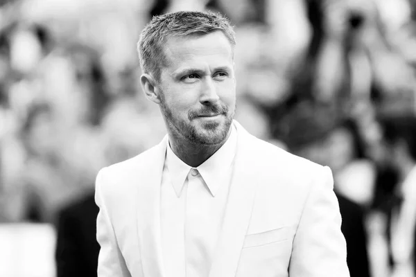 Venice Italien Augusti Ryan Gosling Deltar Premiären Filmen First Man — Stockfoto