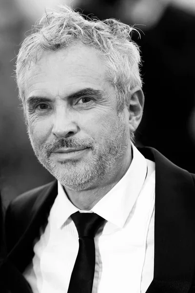 Venice Italien September Alfonso Cuaron Och Går Den Röda Mattan — Stockfoto