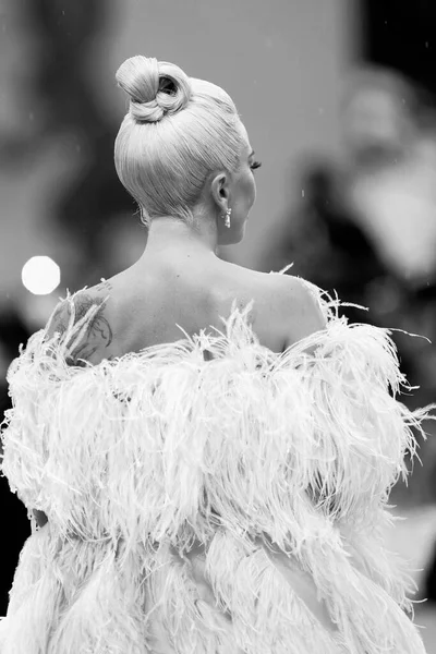 Venice Italië August Lady Gaga Woont Première Van Film Star — Stockfoto