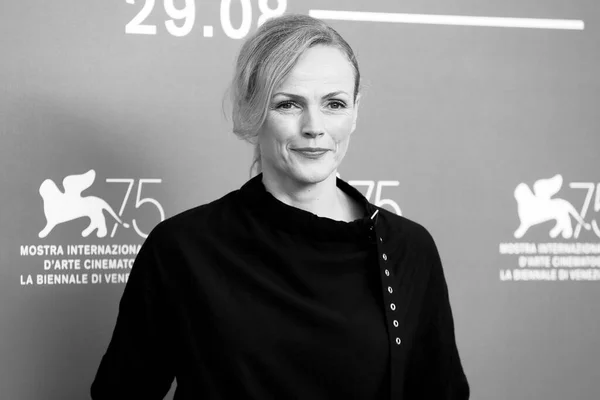 Venice Włochy Wrzesień Maxine Peake Uczestniczy Sesji Zdjęciowej Filmu Peterloo — Zdjęcie stockowe