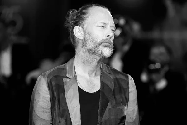 Venice Italy September Thom Yorke Walks Red Carpet Movie Suspiria — Stock Photo, Image