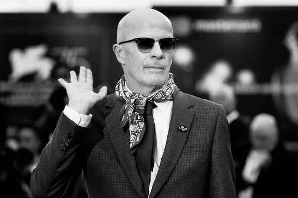 Venise Italie Septembre Jacques Audiard Marche Sur Tapis Rouge Film — Photo