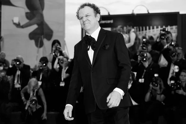 Venise Italie Septembre John Reilly Marche Sur Tapis Rouge Film — Photo