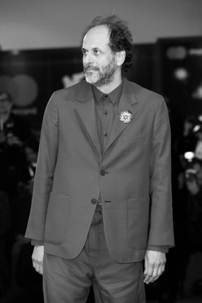 Venice Italy September Luca Guadagnino Walks Red Carpet Movie Suspiria — Stock Photo, Image