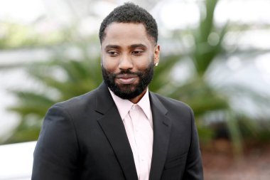 Cannes Film Festivali 'nin 71. sırasında 15 Mayıs 2018' de Cannes, Fransa 'da John David Washington, BlacKkklansman' ın fotoğraf çağrısına katıldı..
