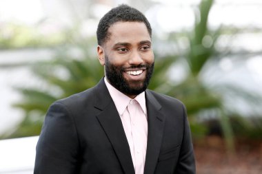 Cannes Film Festivali 'nin 71. sırasında 15 Mayıs 2018' de Cannes, Fransa 'da John David Washington, BlacKkklansman' ın fotoğraf çağrısına katıldı..