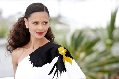 Thandie Newton 15 Mayıs 2018 'de Cannes, Fransa' da düzenlenen 71. Cannes Film Festivali sırasında 'Solo: A Star Wars Story' nin fotoğraf çağrısına katıldı..