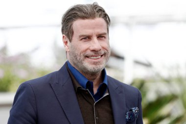 15 Mayıs 2018 'de Cannes, Fransa' da düzenlenen 71. Cannes Film Festivali sırasında John Travolta 'Gotti' adlı filmin fotoğraf çağrısına katıldı..