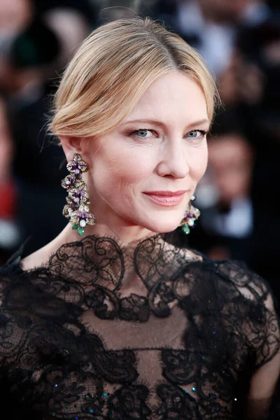 Cannes France May Cate Blanchett Attends Screening Everybody Knows Opening — Stock Photo, Image