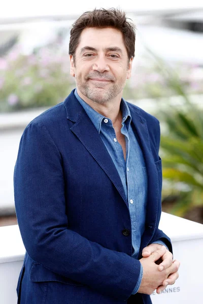 Cannes França Maio Javier Bardem Participa Chamada Fotográfica Everybody Knows — Fotografia de Stock