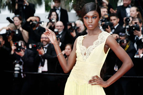 Cannes France May Leomie Anderson Attends Screening Yomeddine 71St Cannes — Stock Photo, Image