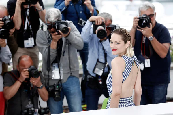 Cannes France Mai Marion Cotillard Assiste Appel Photo Pour Visage — Photo