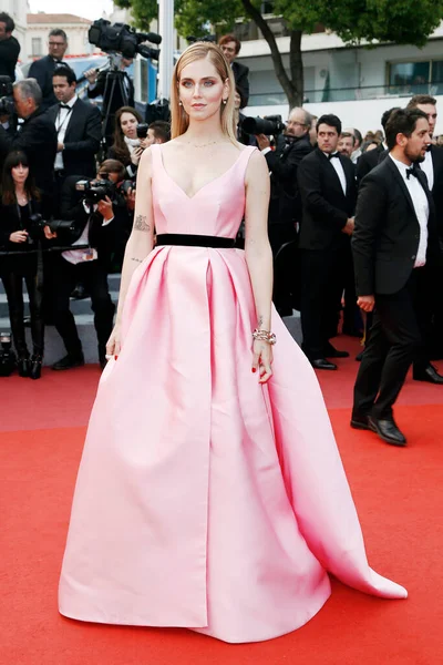 Cannes France Mai Chiara Ferragni Assiste Première Sink Swim Lors — Photo