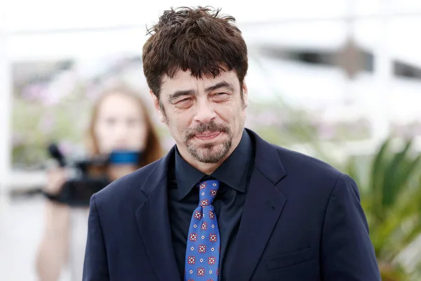 แคนเนส งเศส พฤษภาคม Benicio Del Toro Jury บางอย างเก ยวก — ภาพถ่ายสต็อก