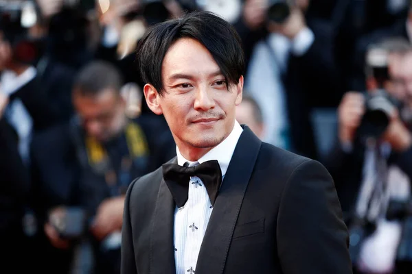 Aktör Chang Chen Mayıs 2018 Fransa Nın Cannes Kentinde Düzenlenen — Stok fotoğraf