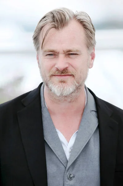 Cannes Francia Mayo Christopher Nolan Asiste Sesión Fotos Rendezvous Christopher — Foto de Stock