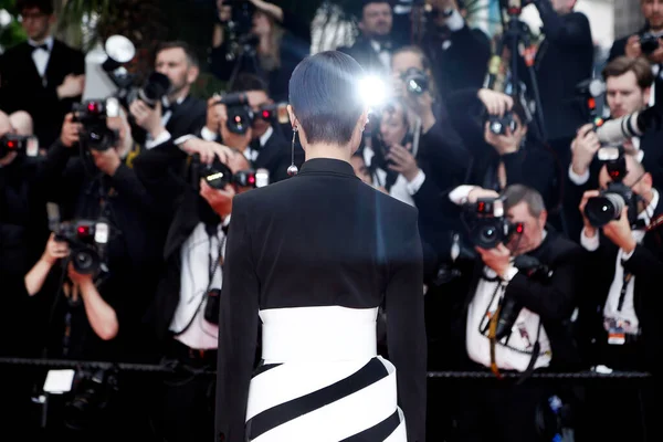 Cannes Frankrijk Mei Yuchun Neemt Deel Aan Vertoning Van Yomeddine — Stockfoto