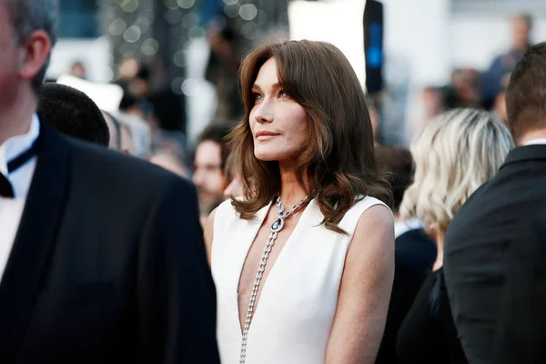 Cannes France Mai Carla Bruni Assiste Projection Sink Swim Lors — Photo