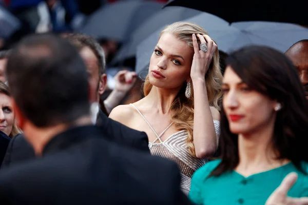 Cannes Franciaország Május Daphne Groeneveld Részt Vesz Blackkklansman Vetítésén Cannes — Stock Fotó