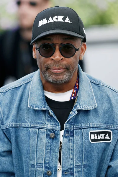 Cannes França Maio Diretor Spike Lee Participa Chamada Fotográfica Blackkklansman — Fotografia de Stock