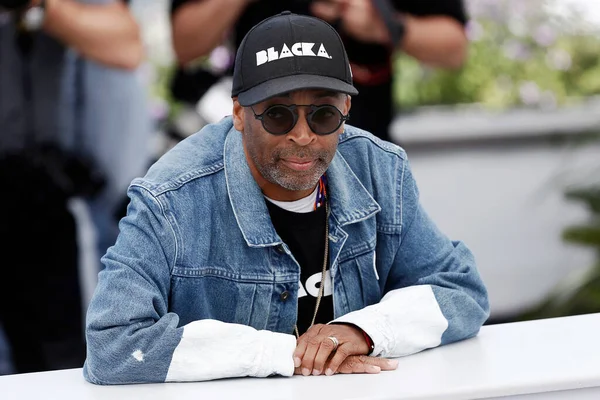 Cannes France May Director Spike Lee Attends Photo Call Blackkklansman — Stock Photo, Image