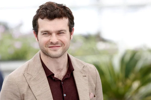 Cannes France May Alden Ehrenreich Attends Photo Call Solo Star — Stock Photo, Image
