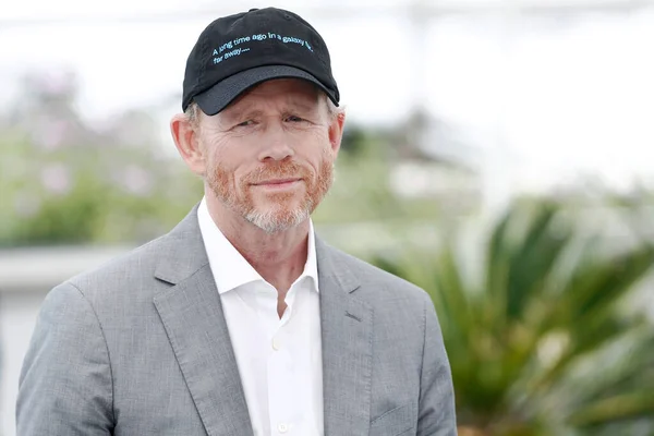 Cannes Frankrike Maj Regissören Ron Howard Närvarar Vid Fotoanropet Solo — Stockfoto