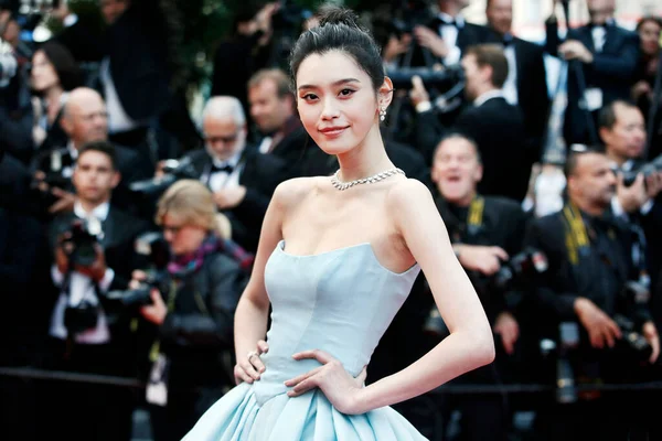Cannes Frankrijk Mei Ming Neemt Deel Aan Vertoning Van Solo — Stockfoto