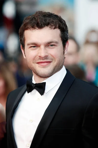 Cannes Francia Mayo Alden Ehrenreich Asiste Proyección Solo Una Historia — Foto de Stock