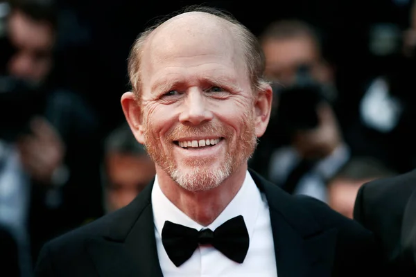 Cannes Francie Května Ron Howard Zúčastní Promítání Solo Star Wars — Stock fotografie