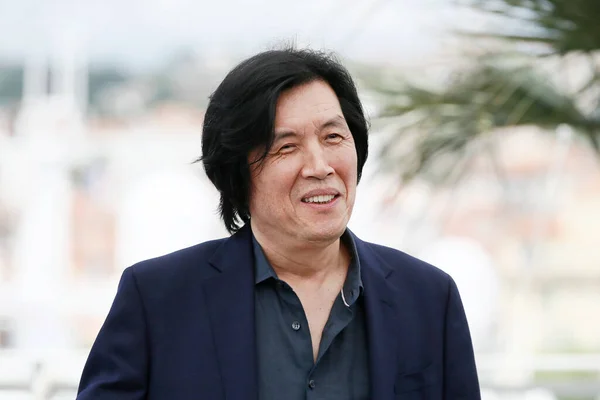 Cannes Frankrike Maj Regissören Lee Chang Dong Deltar Fotosamtalet Burning — Stockfoto