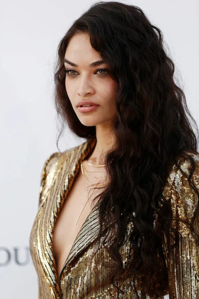 Cap Antibes Frankrijk Mei Shanina Shaik Arriveert Het Amfar Gala — Stockfoto