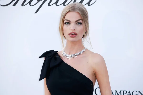 Cap Antibes Frankrike Maj Daphne Groeneveld Anländer Till Amfar Galan — Stockfoto