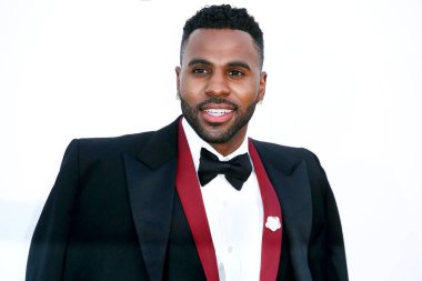 CAP D'ANTIBES, FRANCE - MAY 17: Jason Derulo arrives at the amfAR Gala Cannes 2018 at Hotel du Cap-Eden-Roc on May 17, 2018 in Cap d'Antibes, France.
