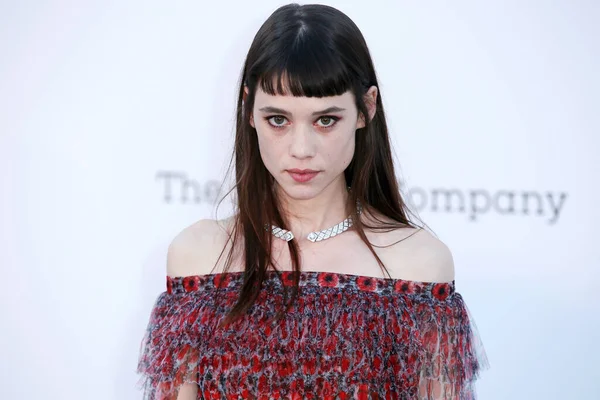 Cap Antibes Frankreich Mai 2018 Astrid Berges Frisbey Kommt Zur — Stockfoto