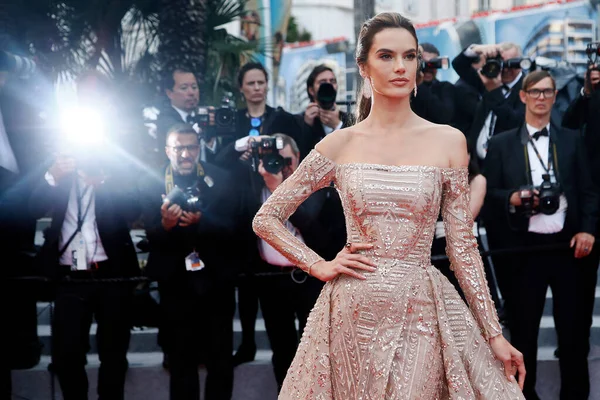 Cannes Frankreich Mai Alessandra Ambrosio Besucht Die Vorführung Von Der — Stockfoto