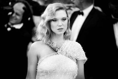 Cannes Film Festivali 'nin açılışına 8 Mayıs 2018' de Cannes, Fransa 'da Lea Seydoux da katıldı..