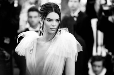 Kendall Jenner, 12 Mayıs 2018 'de Cannes, Fransa' da düzenlenen 71. Cannes Film Festivali sırasında 