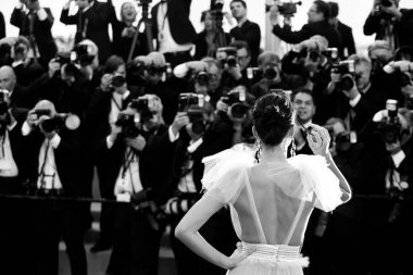 Kendall Jenner, 12 Mayıs 2018 'de Cannes, Fransa' da düzenlenen 71. Cannes Film Festivali sırasında 