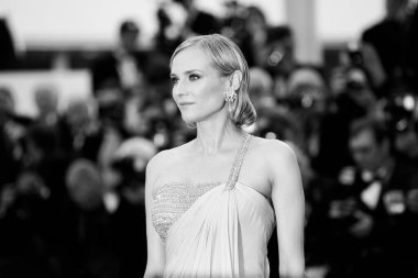 13 Mayıs 2018 'de Cannes, Fransa' da düzenlenen 71. Cannes Film Festivali 'nde aktris Diane Kruger 