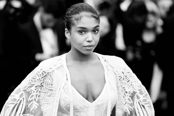 Cannes France May Lori Harvey Attends Premiere Sorry Angel 71St — Stock Photo, Image