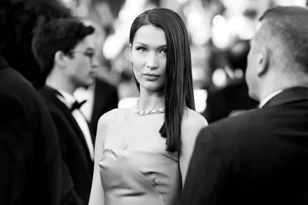 Cannes France May Bella Hadid Attends Premiere Ash Purest White — Stock Photo, Image