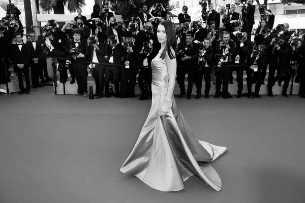 Cannes France May Bella Hadid Attends Premiere Ash Purest White — Stock Photo, Image